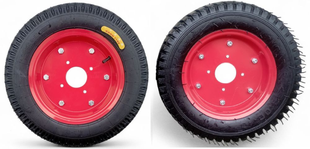Покрышки 4.00-10, колеса в сборе на мотоблок