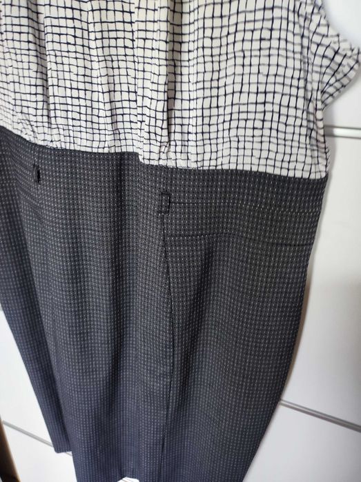 M&S r 52 elegancka sukienka plus size komunia wyjście