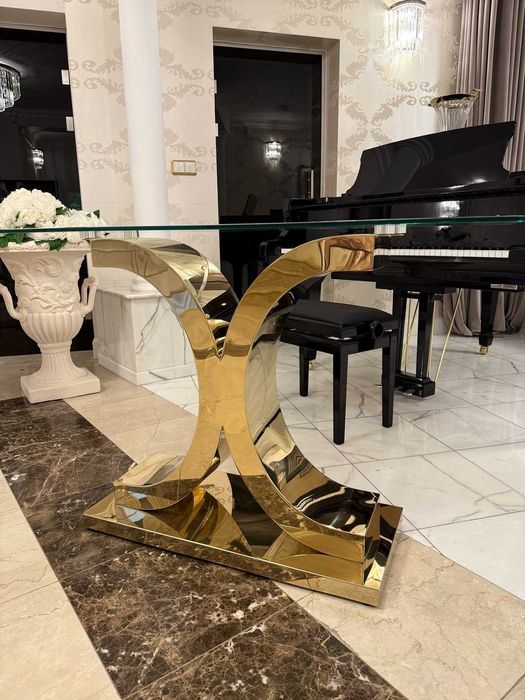 Ekskluzywny stolik konsola glamour