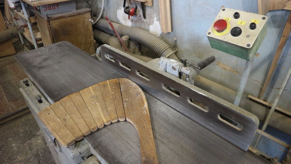 Станок фуговальный, строгальный СФ-4, литой, СССР