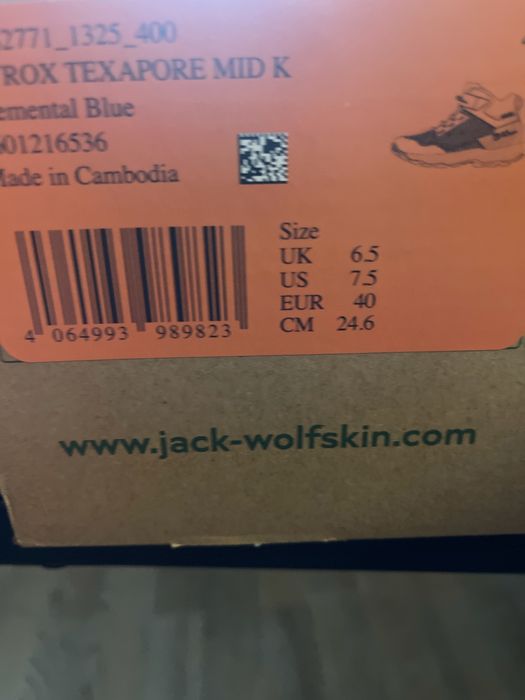 Buty zimowe Jack Wolfskin