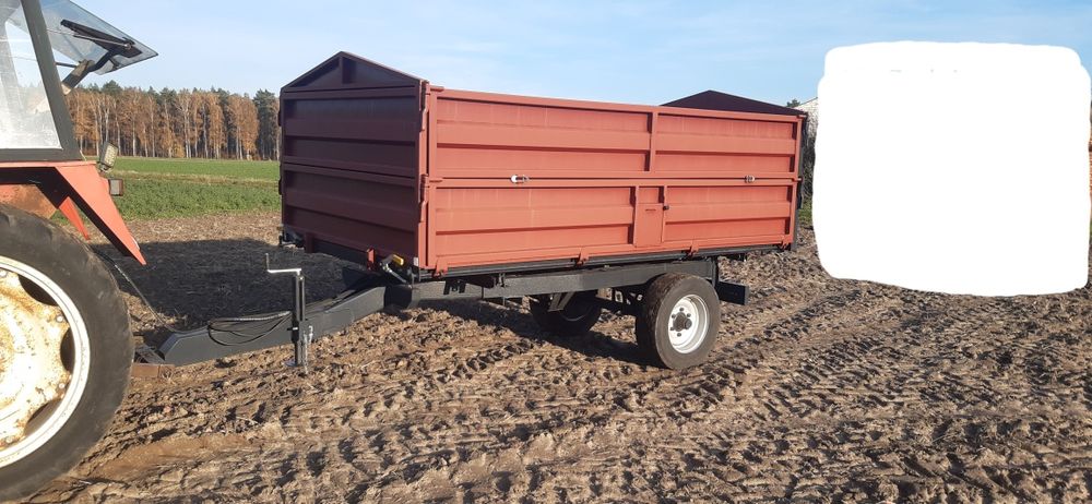 Przyczepa jednoosiowa Tim zarejestrowana 6t hl hw