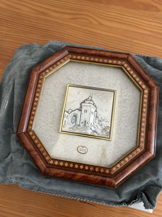 2 Quadros em prata da marca Acca