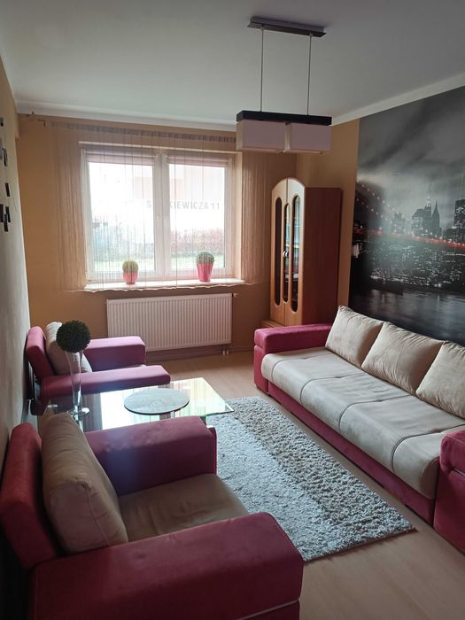 Wynajmę mieszkanie 50m, 2 pokoje, parter.