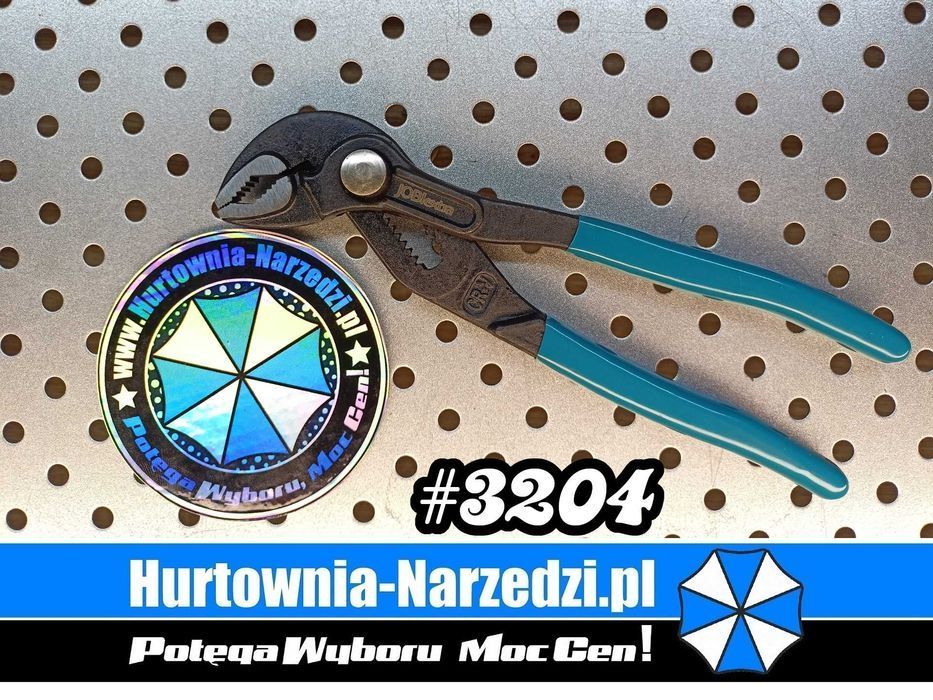 Szczypce do rur nastawne 175mm Cr-V klucz do rur szczypce nastawne