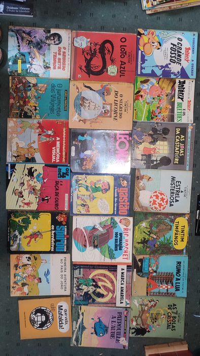 Lote de Albuns de BD