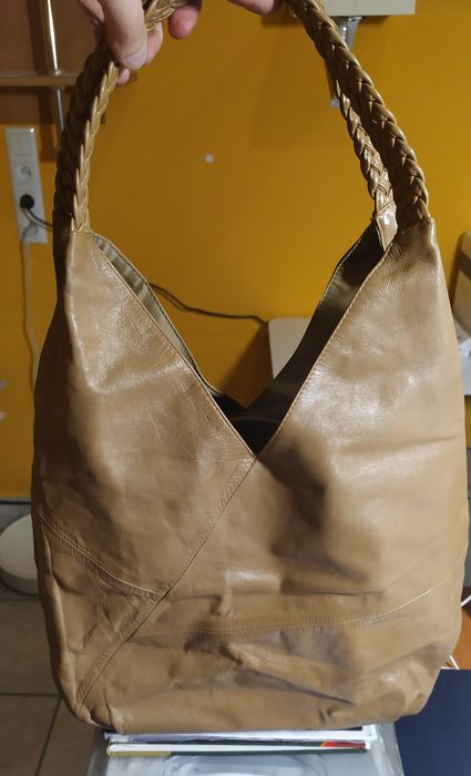 Torebka skórzana Adolfo Dominquez