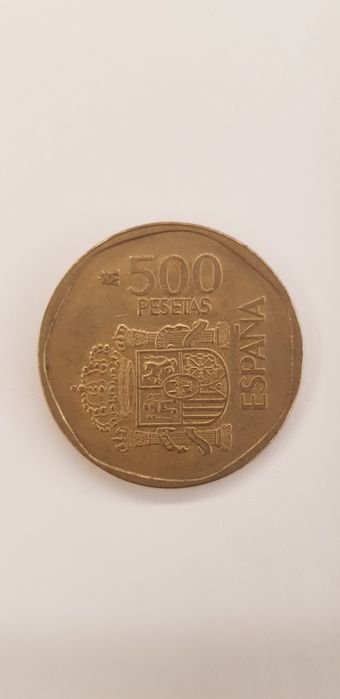 2 Moedas 500 pesetas Espanha.