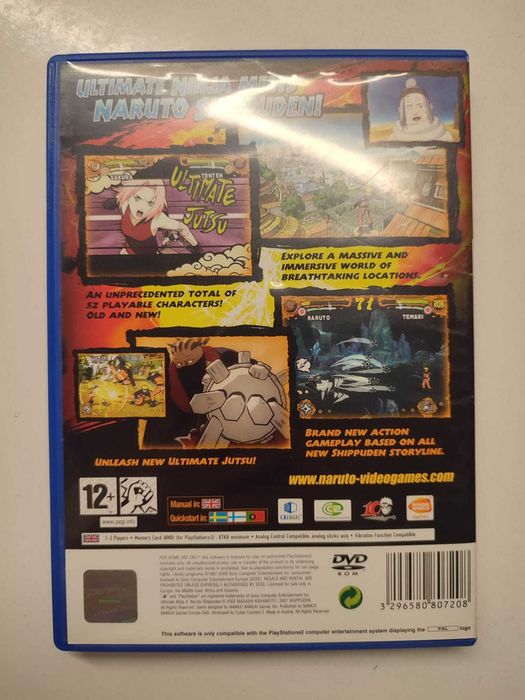 PS2 - Naruto Shippuden Ultimate Ninja 4