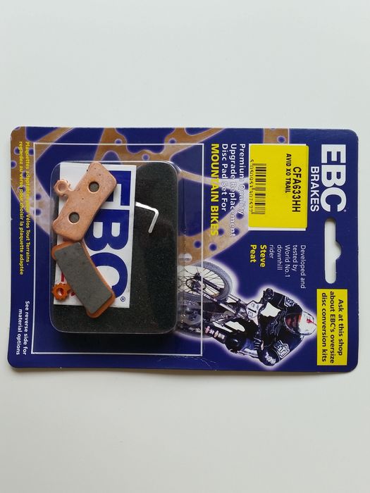 EBC *NOWE* klocki hamulcowe metaliczne CFA633HH/ SRAM AVID Guide/Trail