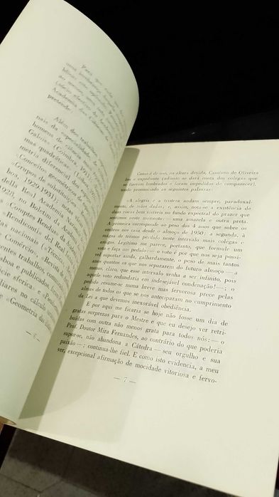 No Jubileu do Prof. Aureliano de Mira Fernandes 1954