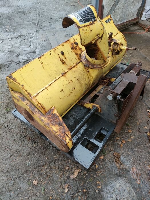 Pług wirnikowy, odśnieżarka John Deere