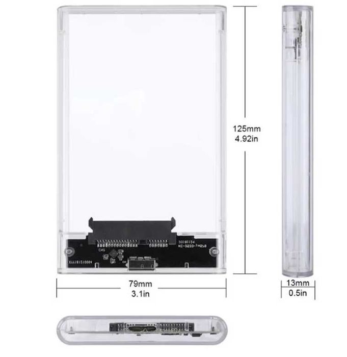 Внешний  карман USB 3.0 кейс для 2.5" SATA HDD SSD диска винчестера