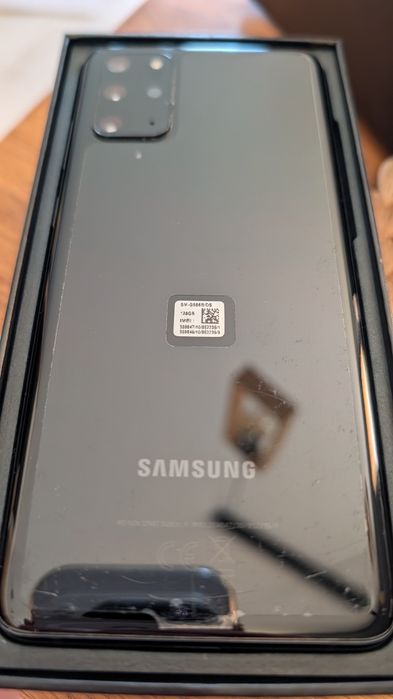 Samsung Galaxy S20+ 5G 128 GB + microSD 128 GB pudełko stan idealny