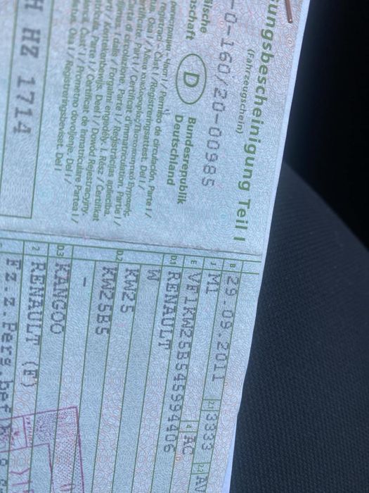 Renault Kango, 2011 р.в.