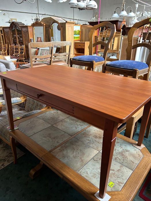 Duńska drewniana ława