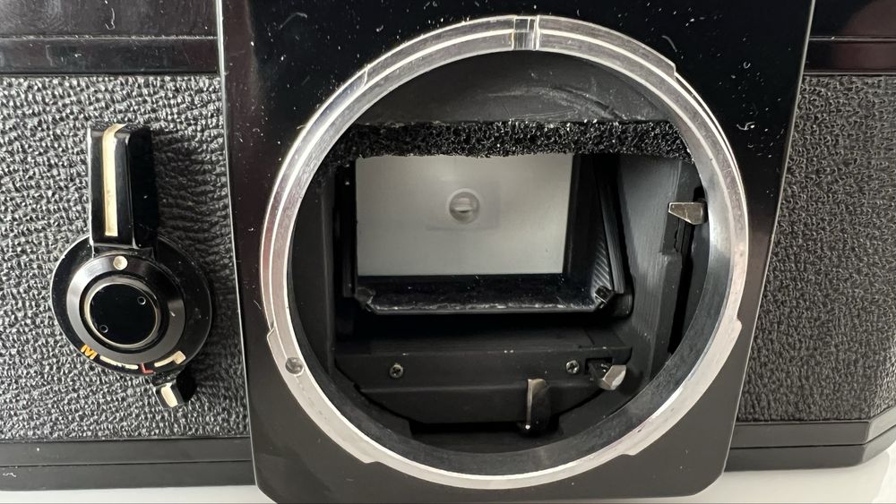 Canon F1 com lente 1.4F