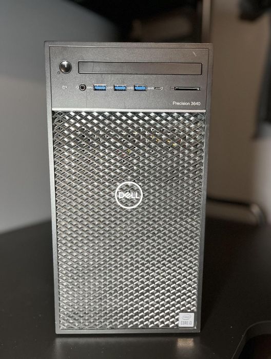 Komputer stacjonarny Dell precision 3640 z kartą graficzną Nvidia