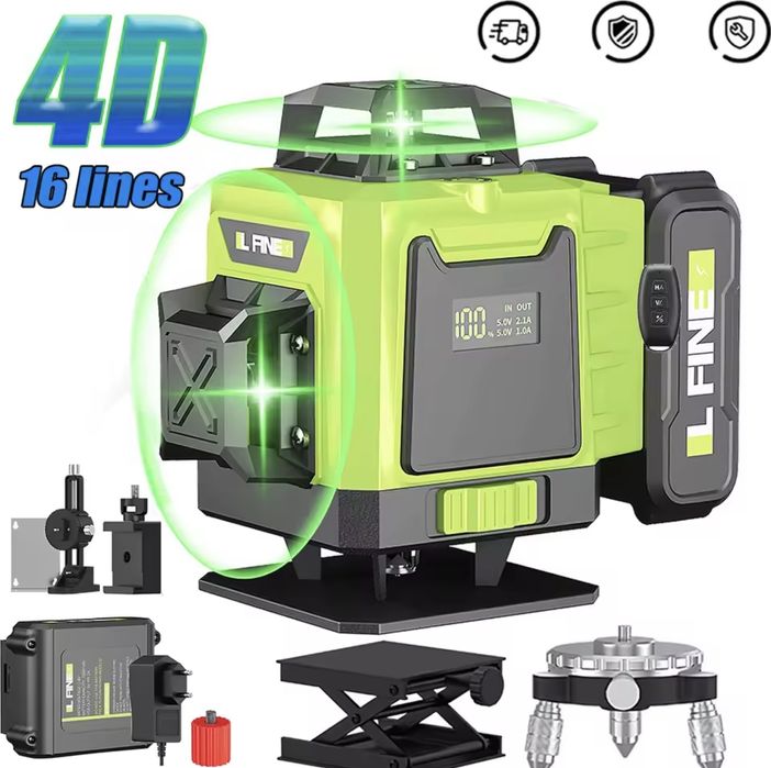 Laser Nivelador Profissional - 16 linhas
