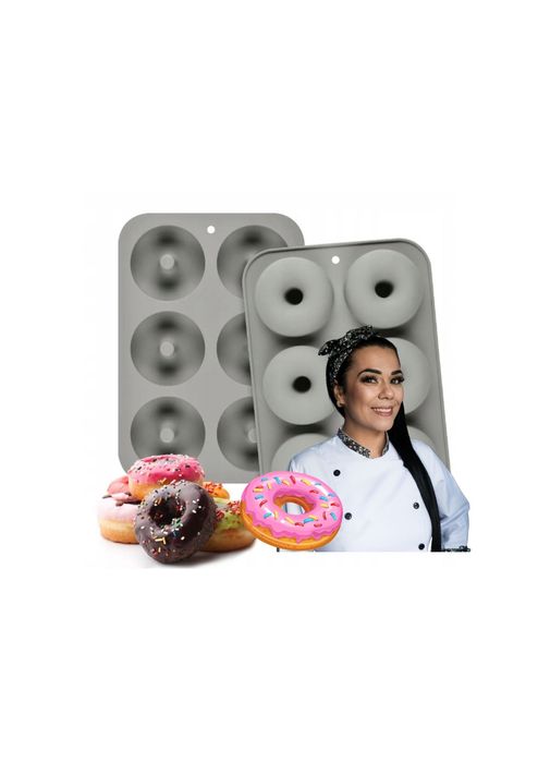 FORMA SILIKONOWA mała DONUT oponki  Donaty paczki silikon wypieki