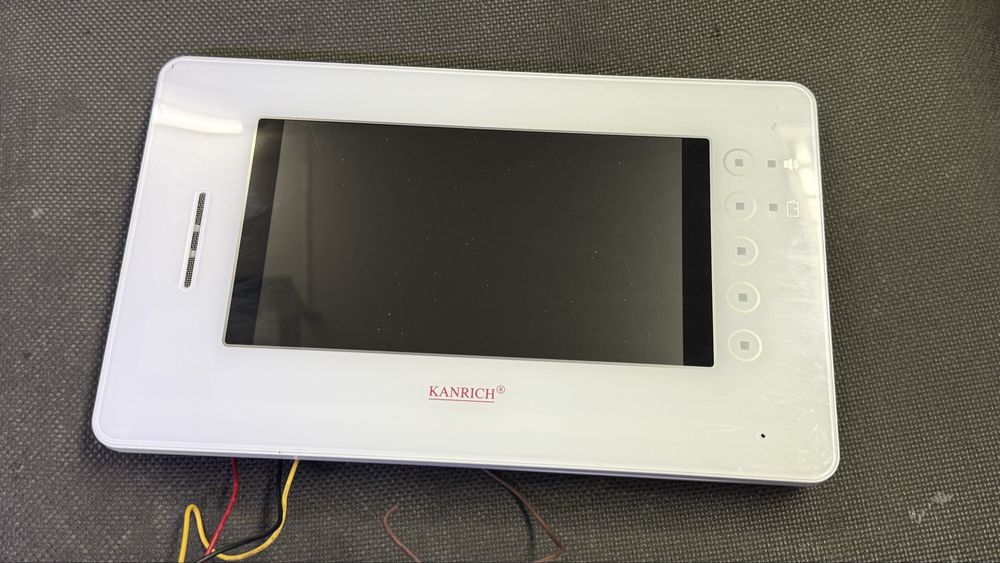 Monitor Videoporteiro a Cores Kanrich 915M7bW (7" Mãos-Livres) – Branc