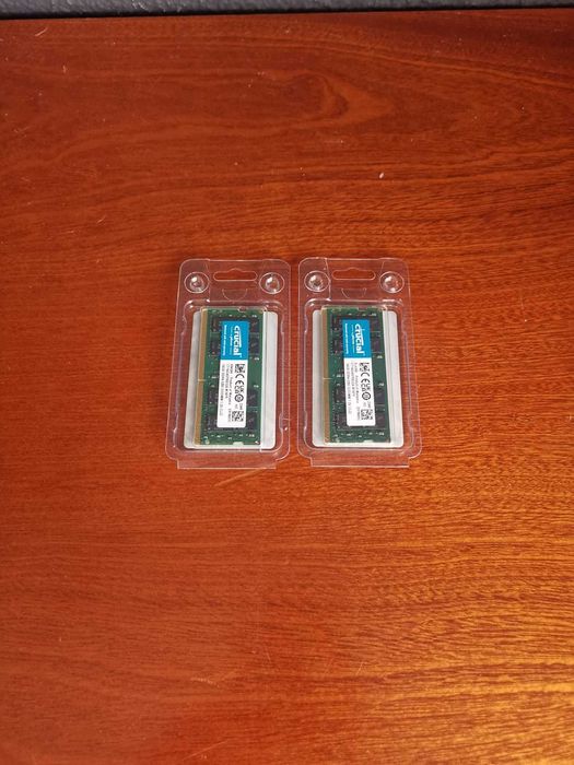 2x Crucial 16GB DDR4 3200MHz SODIMM RAM