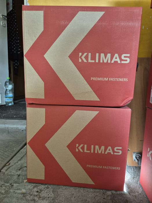 Kołki do izolacji KLIMAS Wkręt-Met  10/260 plus krążki styropianowe