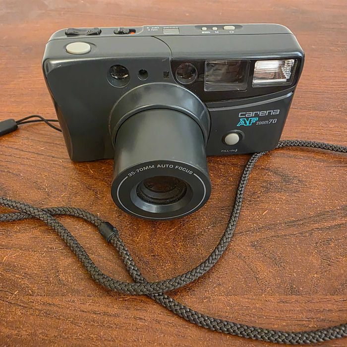 Carena AF Zoom 70 – aparat analogowy 35 mm Auto Focus + Flash