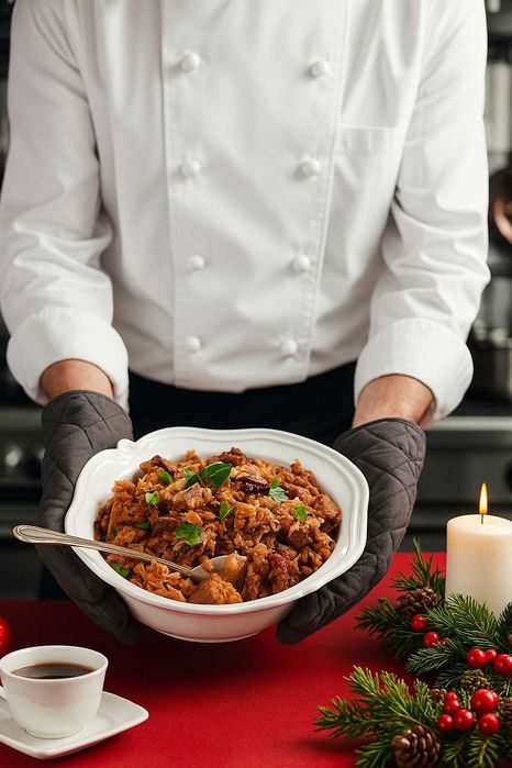 Świąteczny zestaw wekowanych słoików z rybą oraz inne wysyłka