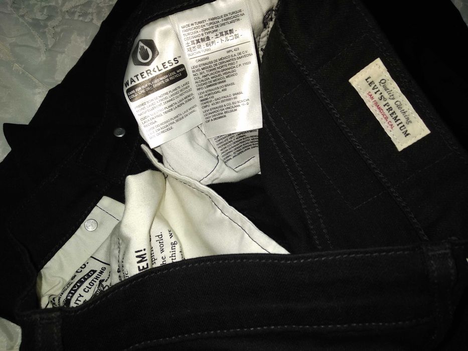 Джинси LEVIS 511 San Francisco premium W32 L36 made in Turkeu