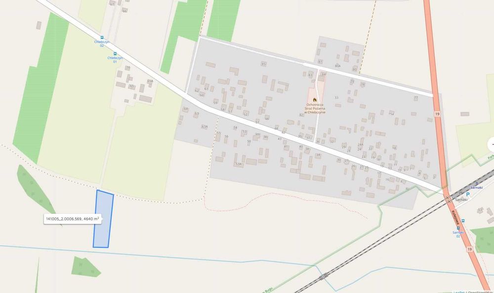 Działka powiat łosicki