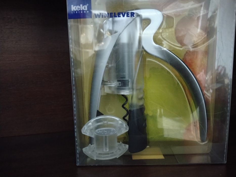 Saca rolhas com corta selo novo445409972873472001