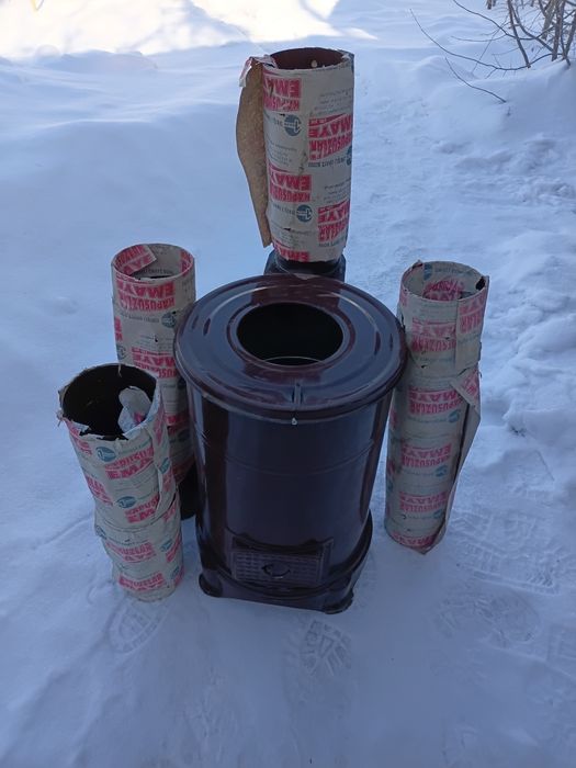 Піч камін (буржуйка)