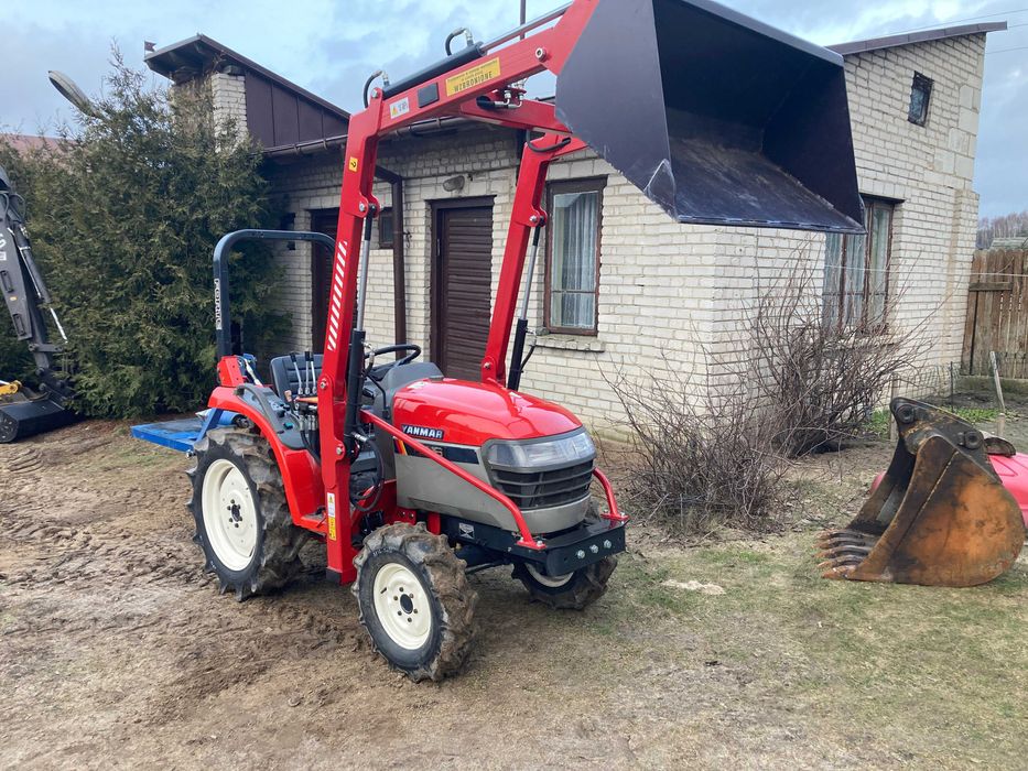 Mini Traktor Yanmar AF18 Ciągnik Sadowniczy Ogrodniczy Rewers