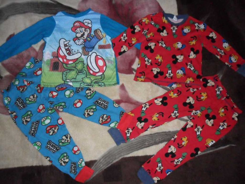Хлопковая пижама 5-6 лет, піжама для хлопчика