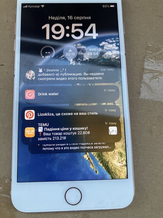 Iphone 8 Plus 64 gb White SE 2020 black