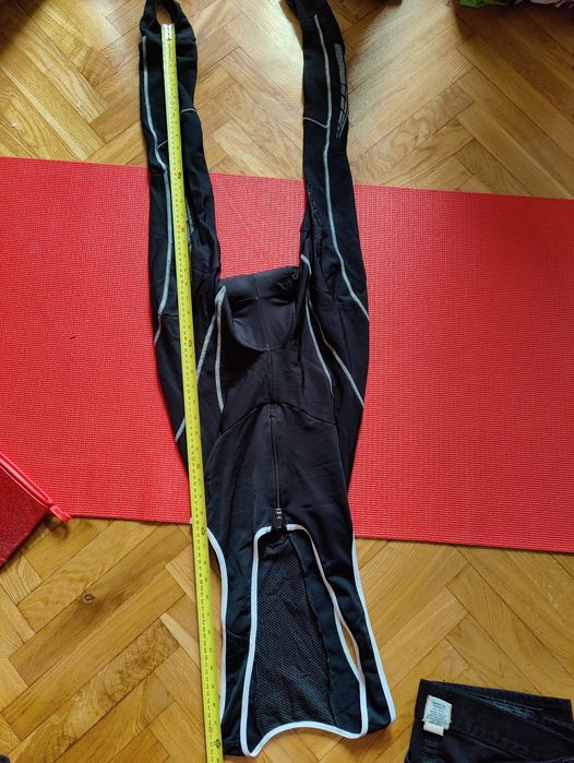 DHB ocieplane bibsy długie spodnie na rower MTB szosa jesień zima XL