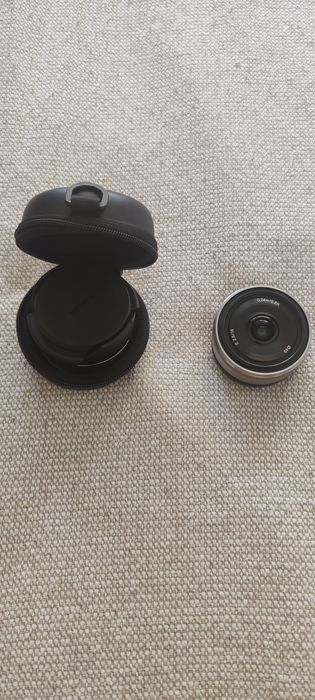Objetiva Sony Sel 16f28 + conversor fhisheye