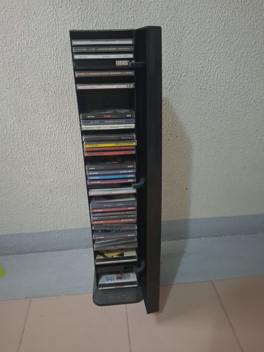 Torre/ Móvel para 50 CD’s e DVD’s - SKYDISC