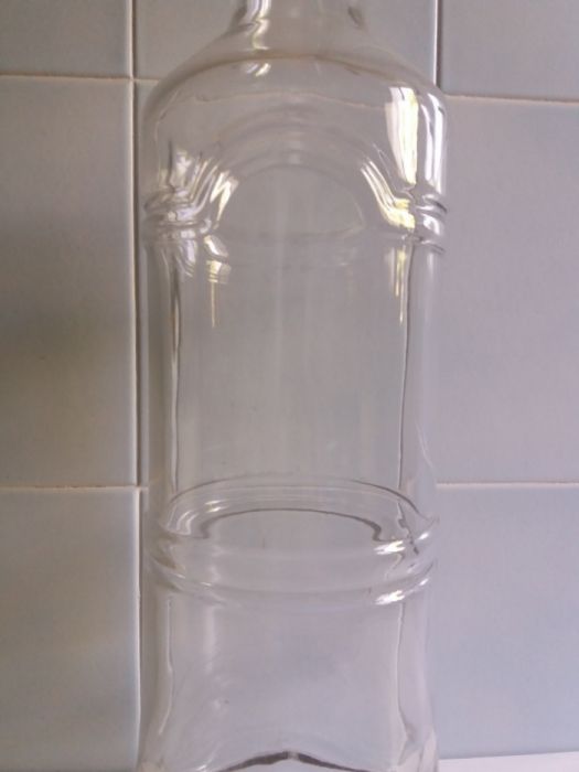 Garrafa de vidro gigante para decoração ou criar um candeeiro