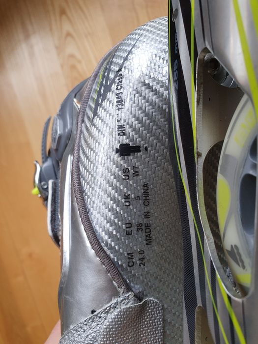 Rollerblade Speedmachine sx 90 r38 carbon rolki szybkie 24cm sg9