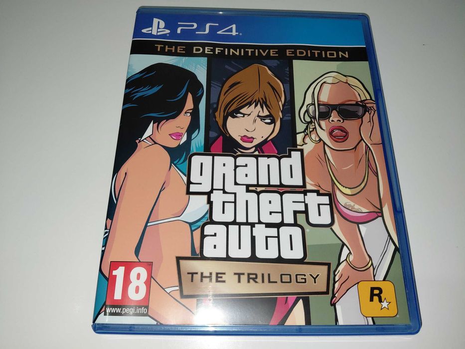 ps4 GTA GRAND THEFT AUTO TRILOGY po polsku 3 gry na płycie must have