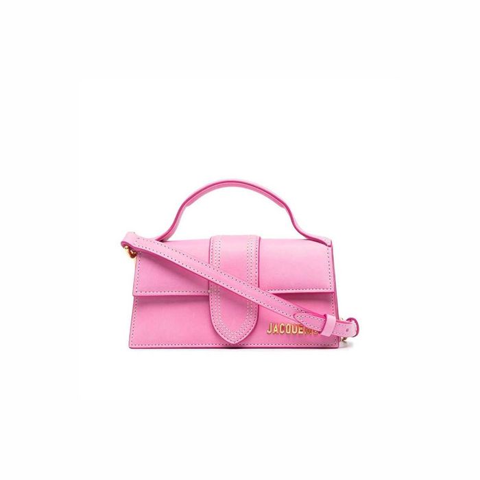 Сумка Jacquemus Le Bambino Mini Suede Bag Pink