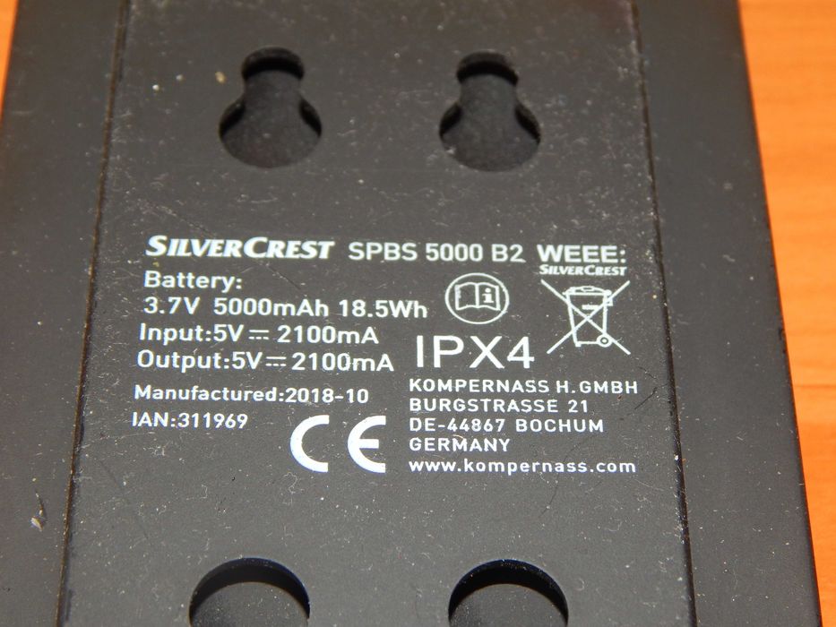 Павер банк, корпус Power Bank powerbank уставший на 3/4 под замену бат