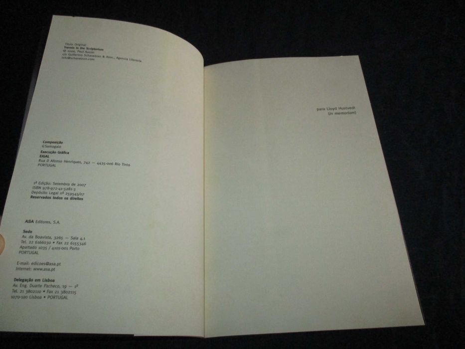 Livro Viagens no Scriptorium Paul Auster 1ª edição