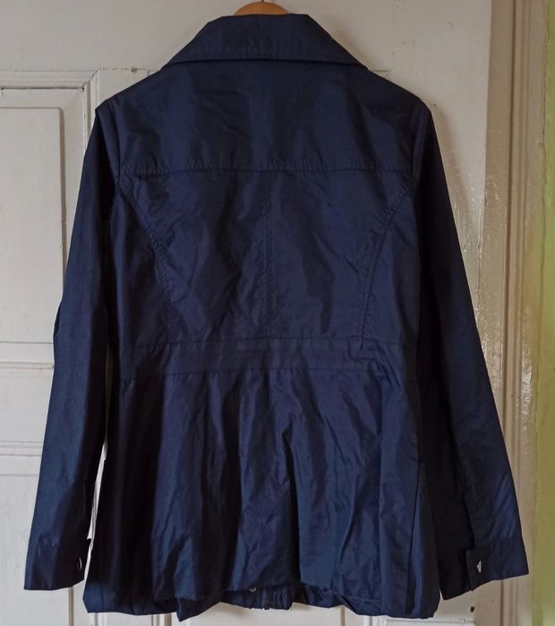 Granatowy krótki trencz / parka Pepco r. 38M