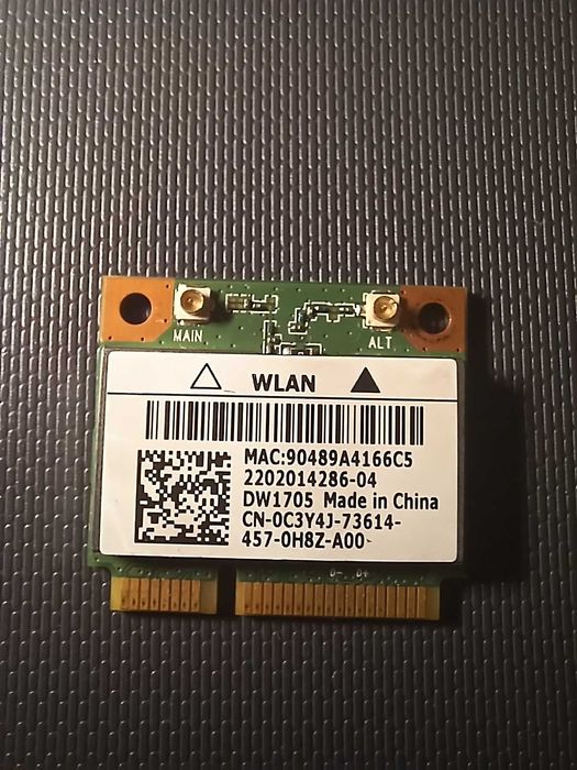 Wi-Fi модуль Qualcomm Atheros QCWB335 / Dell DW1705 mini PCI-E