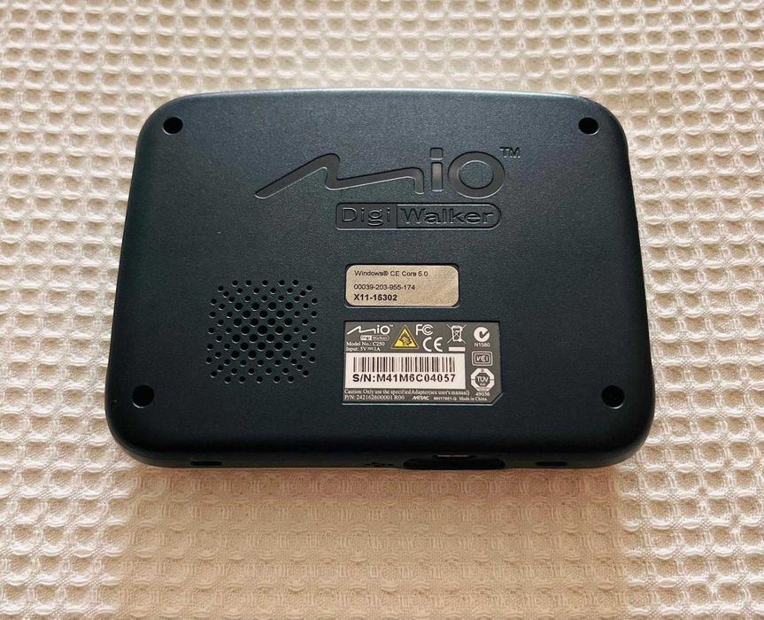 GPS Mio C250, com suporte carregador auto
