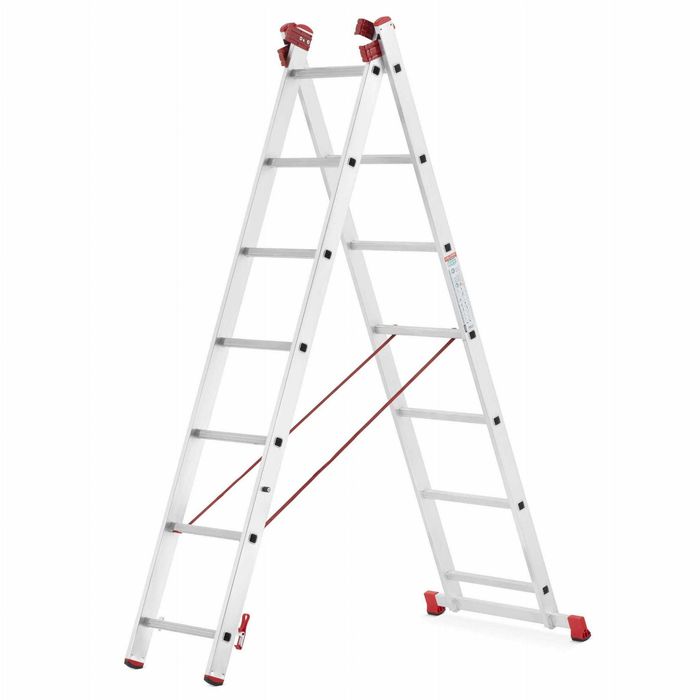 Drabina Aluminiowa 3x7 Polska 180KG