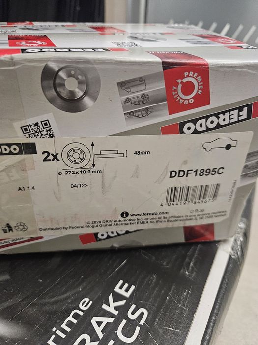 Nowe tarcze i klocki hamulcowe Audi A3 8V / Golf 7 / Octavia 3 / Leon
